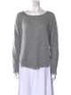 Minnie Rose Cashmere Bateau Neckline Sweater