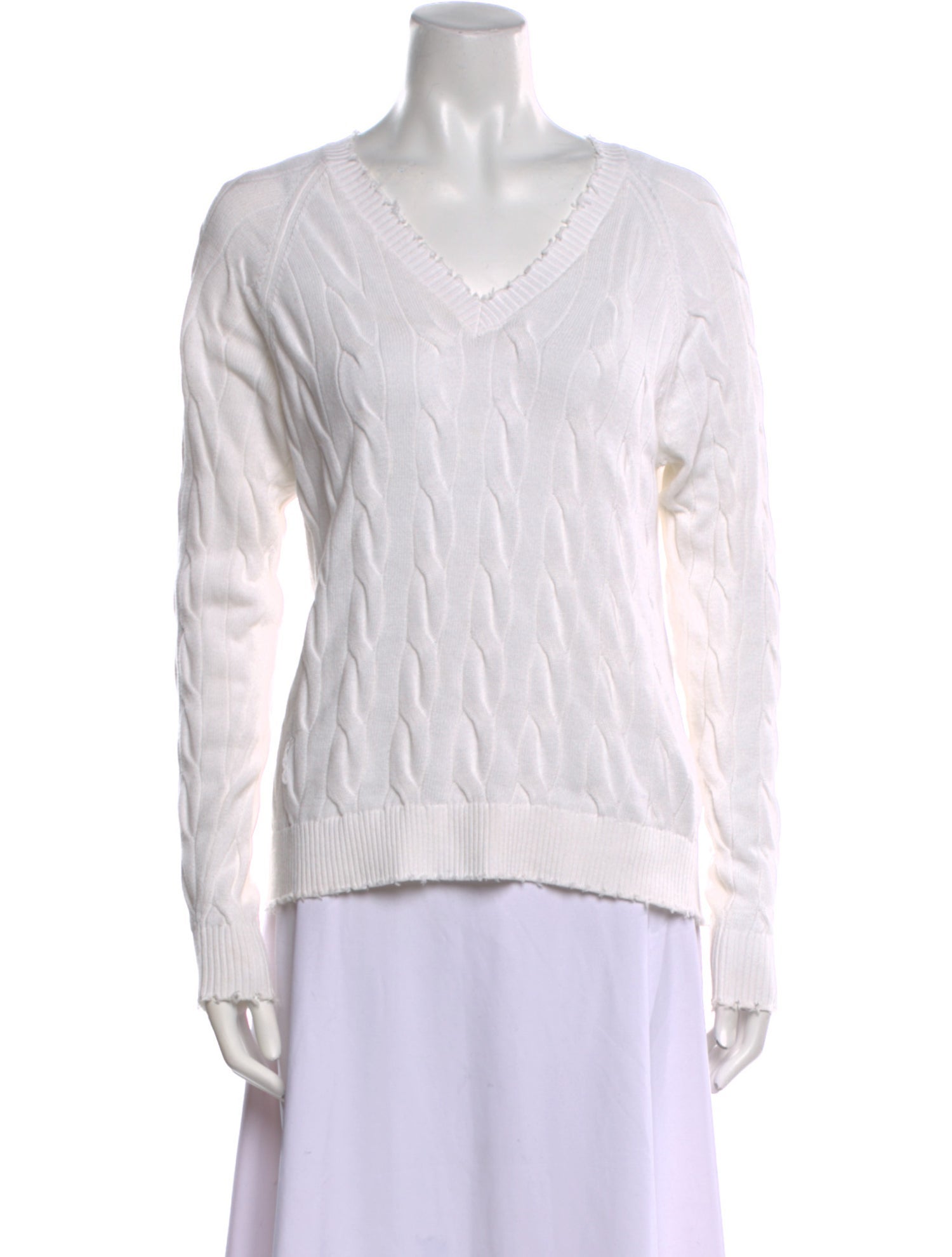 Minnie Rose V-Neck Sweater