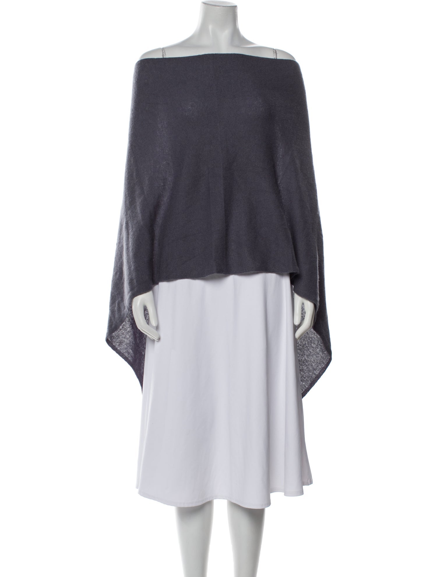 Minnie Rose Cashmere Bateau Neckline Sweater