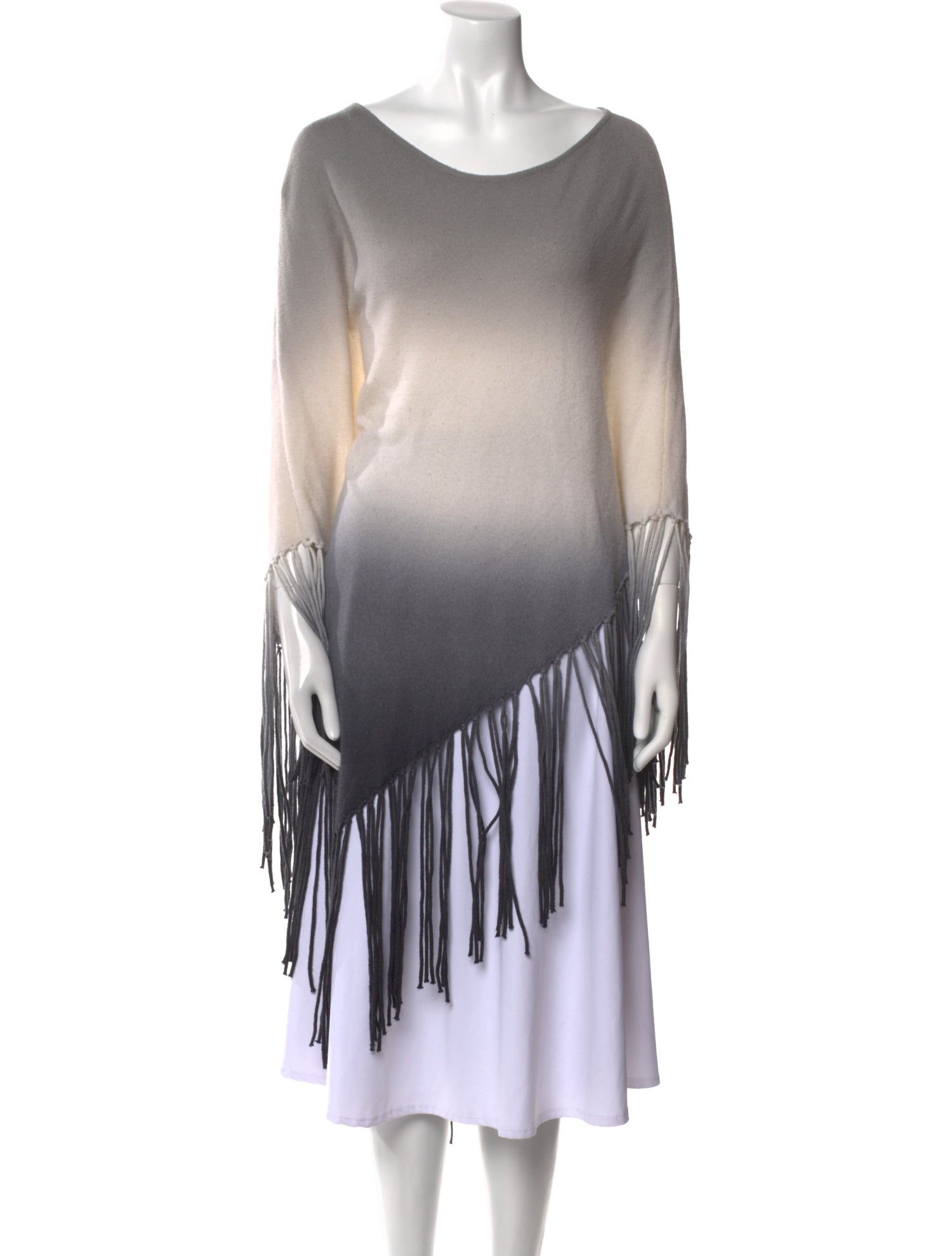 Minnie Rose Cashmere Tie-Dye Print Sweater