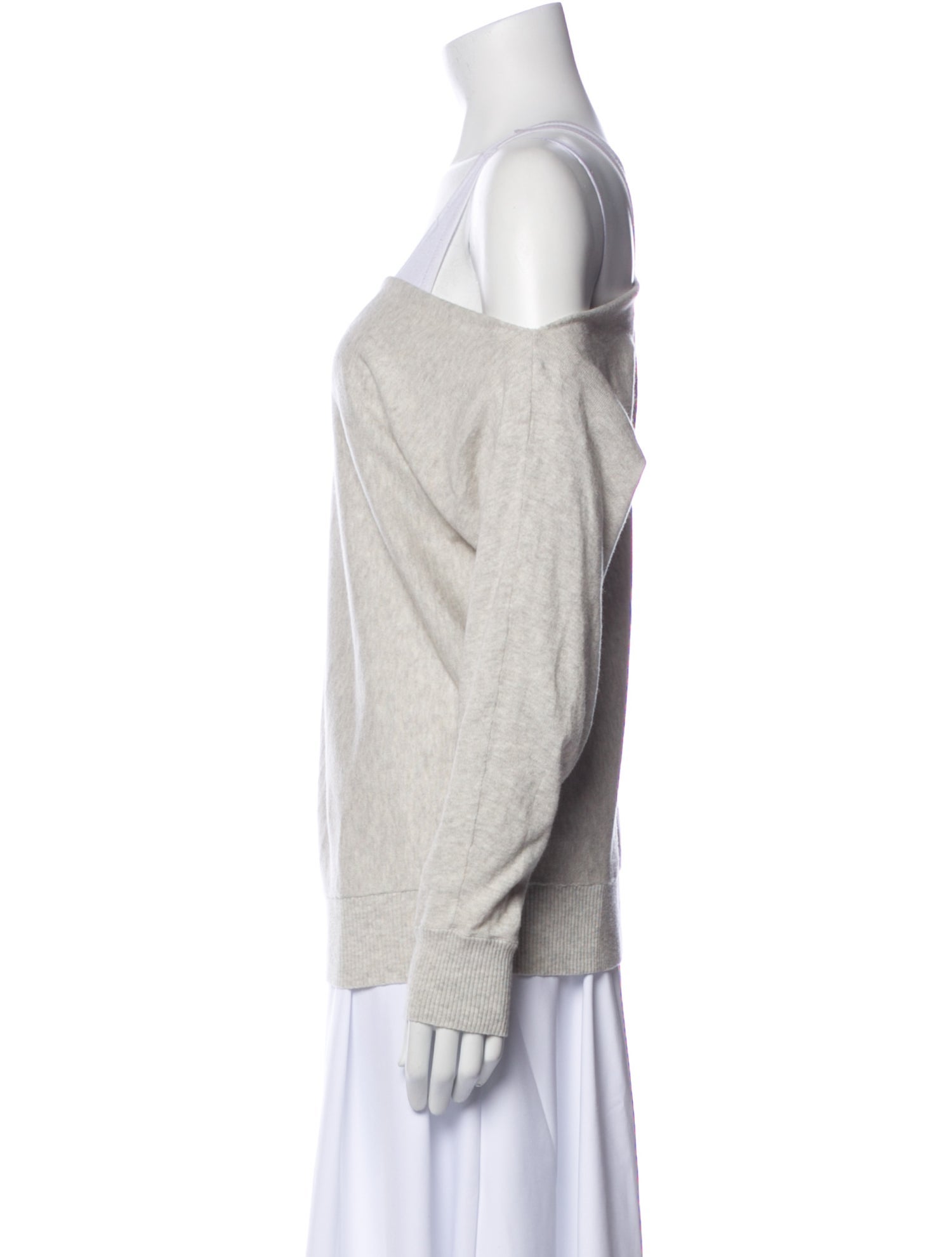 Minnie Rose Asymmetrical Sweater