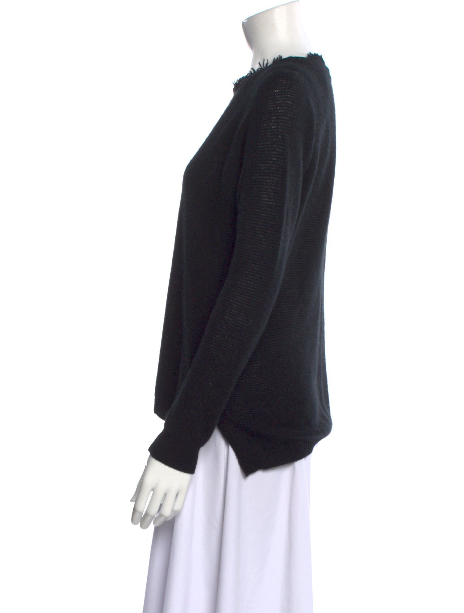 Minnie Rose Cashmere Crew Neck Sweater