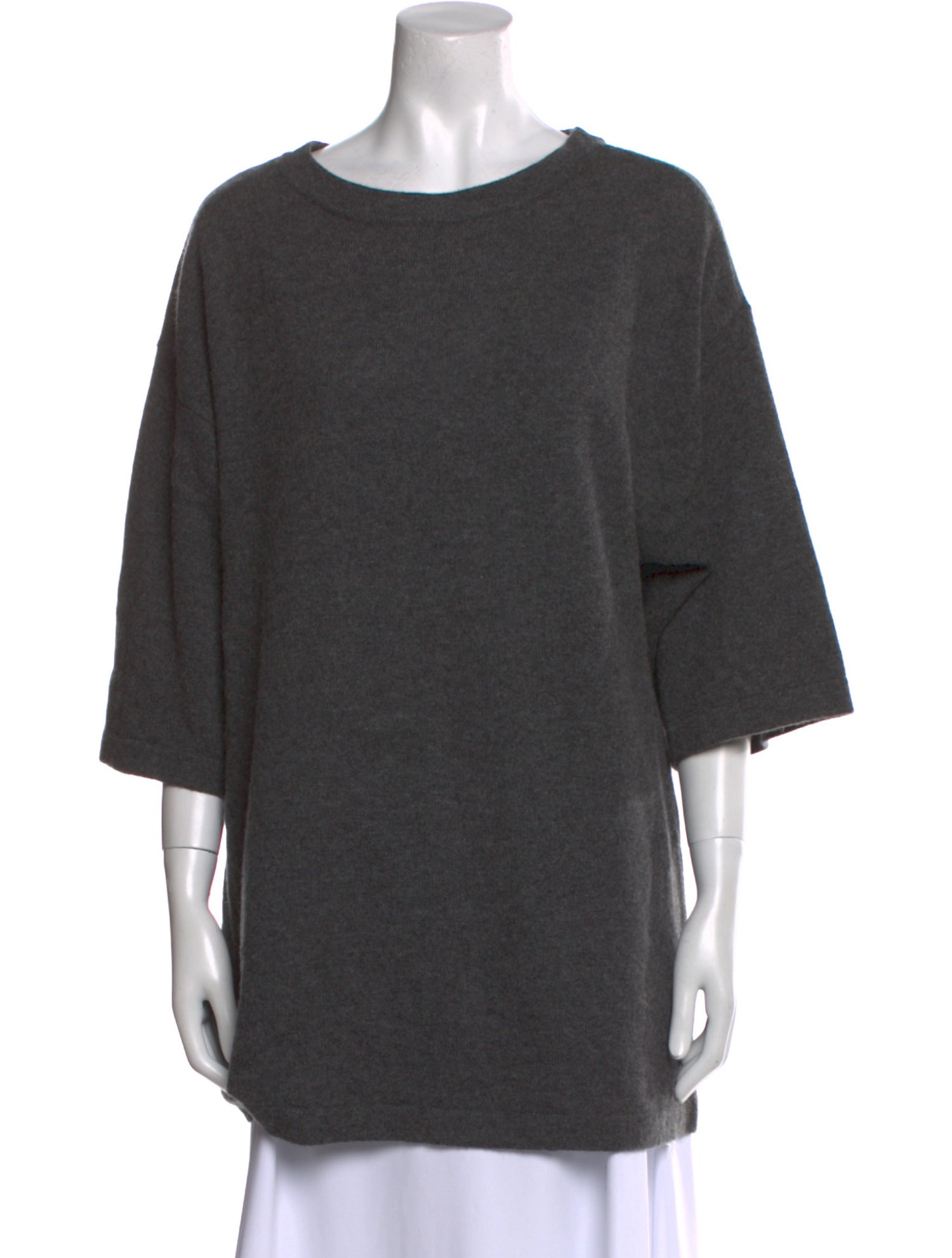 Minnie Rose Cashmere Scoop Neck Sweater