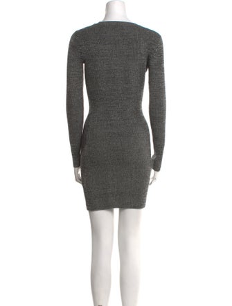 Minnie Rose Scoop Neck Mini Dress