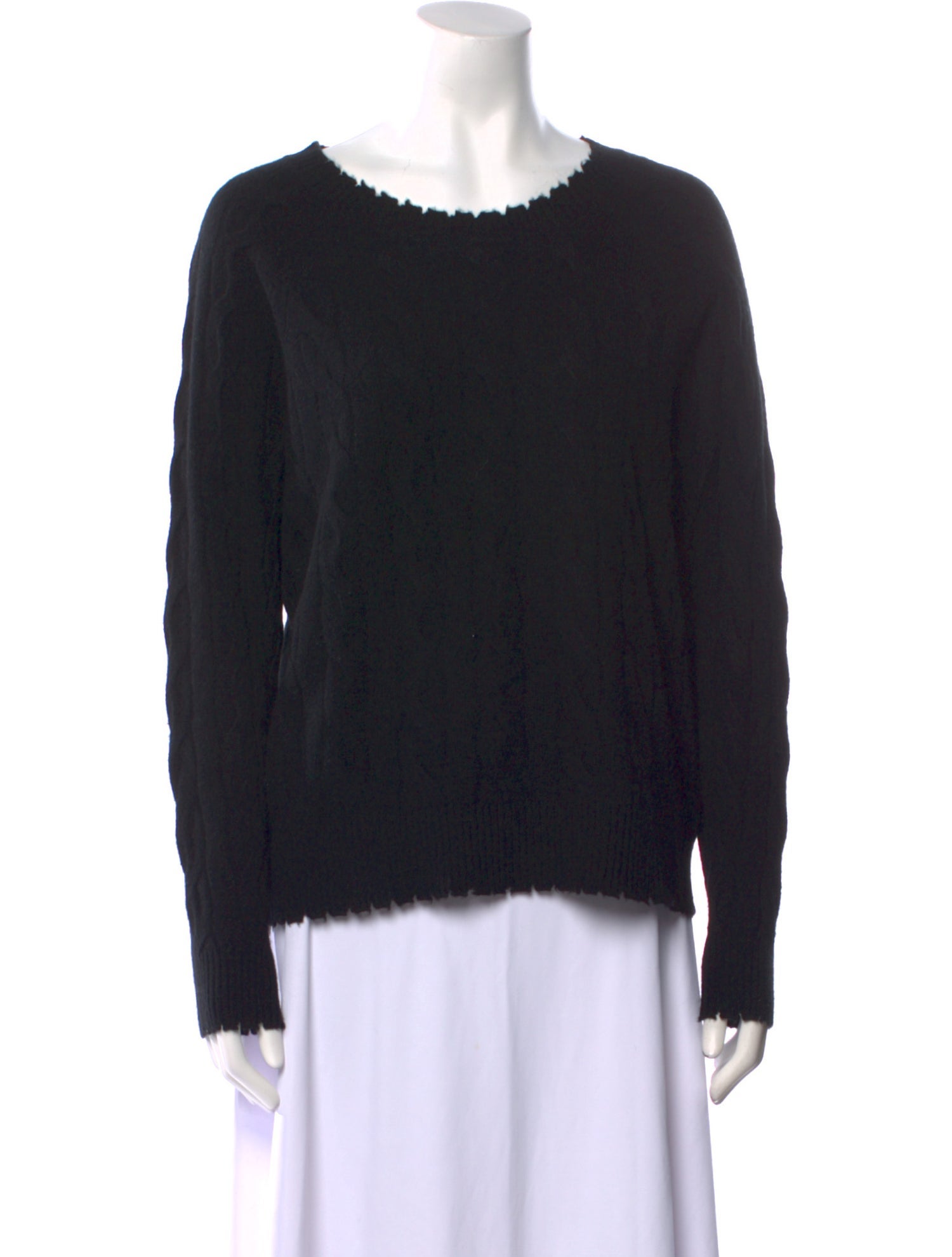 Minnie Rose Cashmere Scoop Neck Sweater
