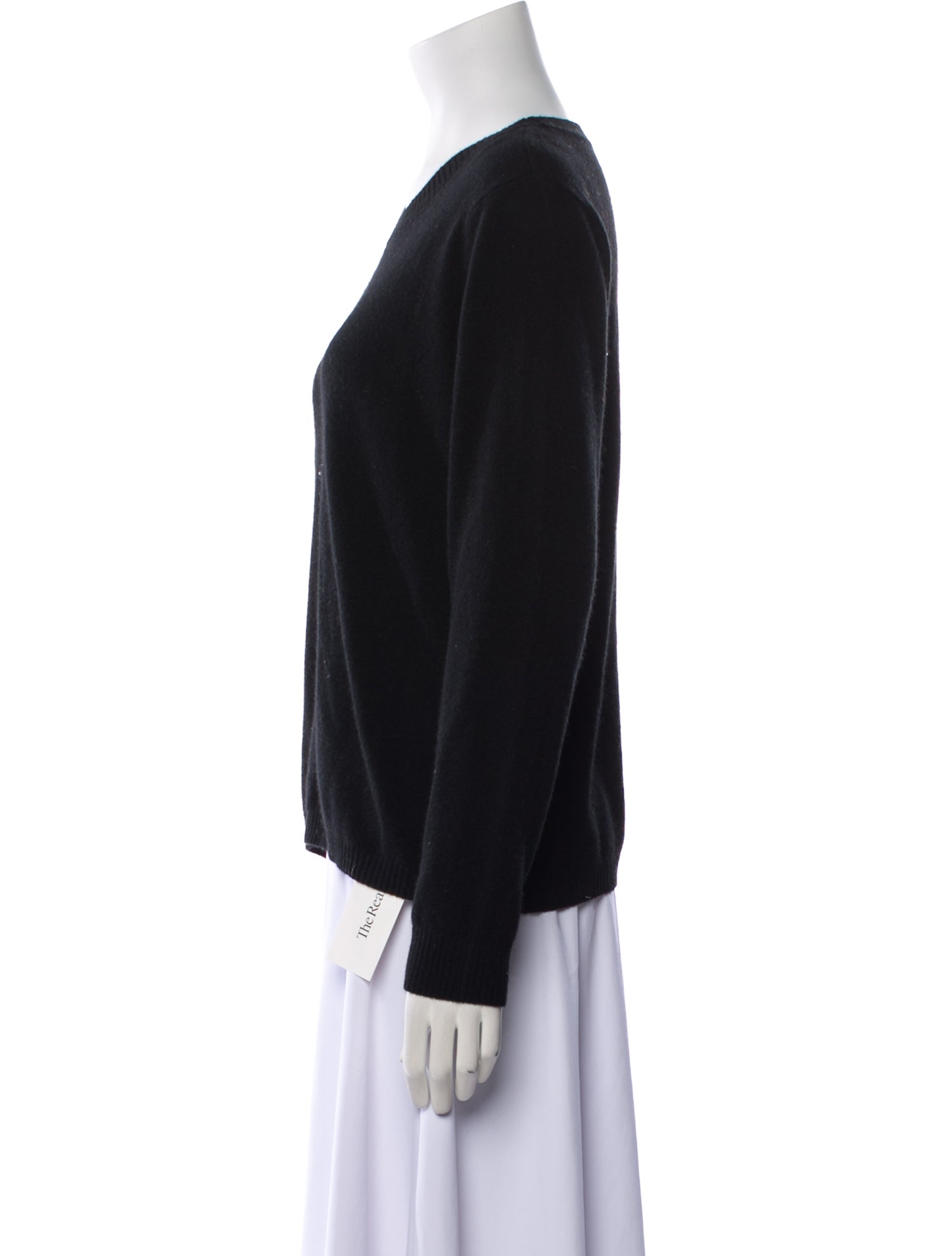 Minnie Rose Cashmere Scoop Neck Sweater