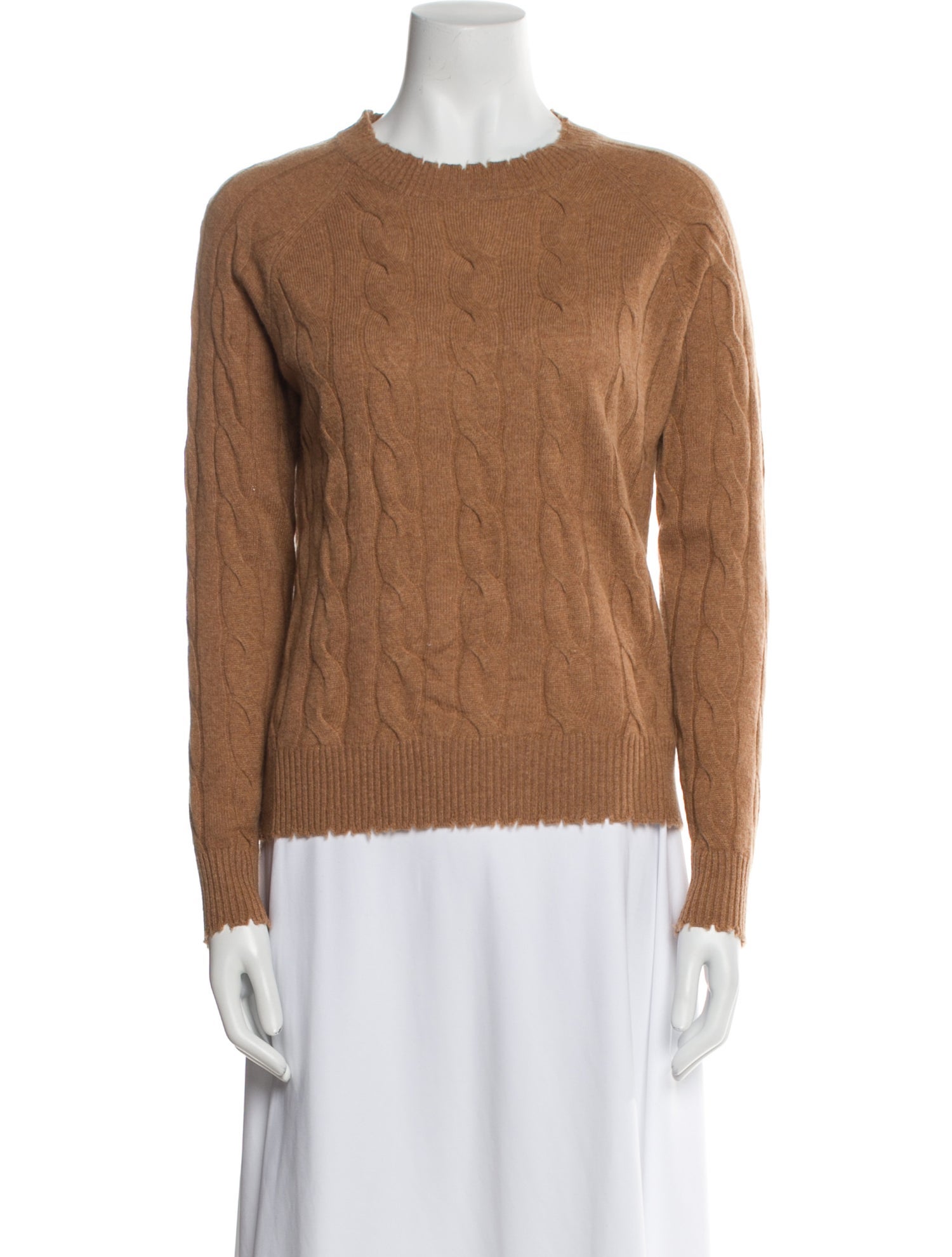 Minnie Rose Cashmere Crew Neck Sweater