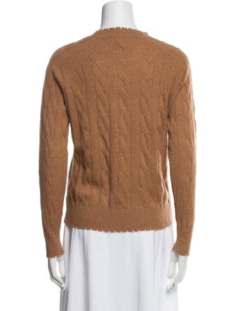 Minnie Rose Cashmere Crew Neck Sweater
