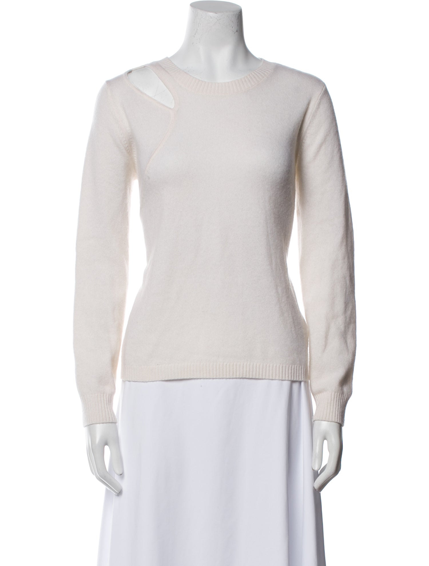 Minnie Rose Cashmere Crew Neck Sweater