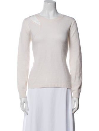 Minnie Rose Cashmere Crew Neck Sweater