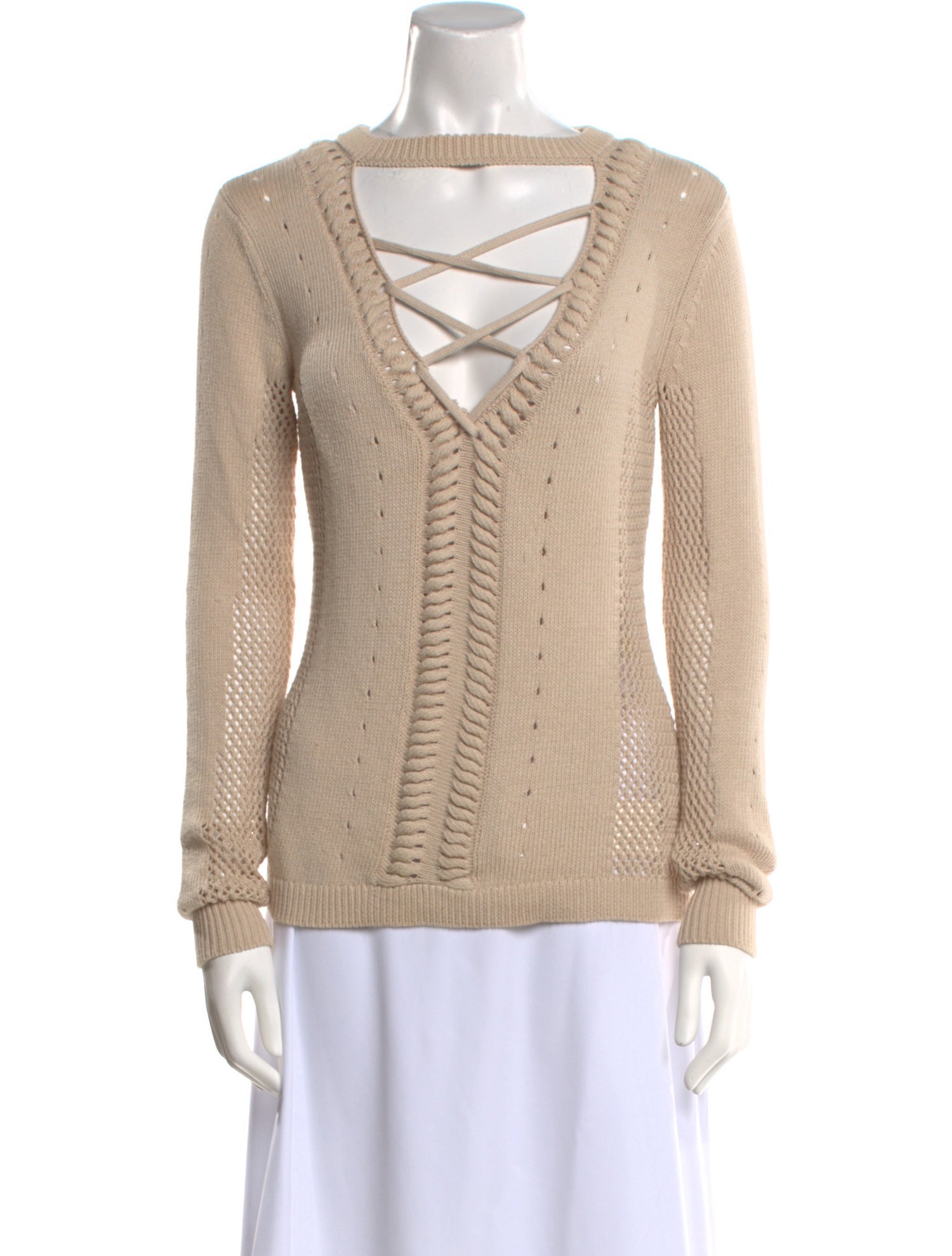 Minnie Rose V-Neck Sweater