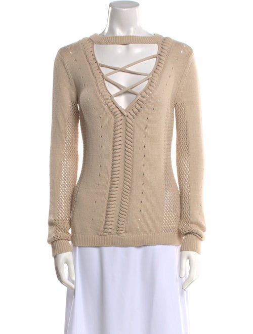 Minnie Rose V-Neck Sweater