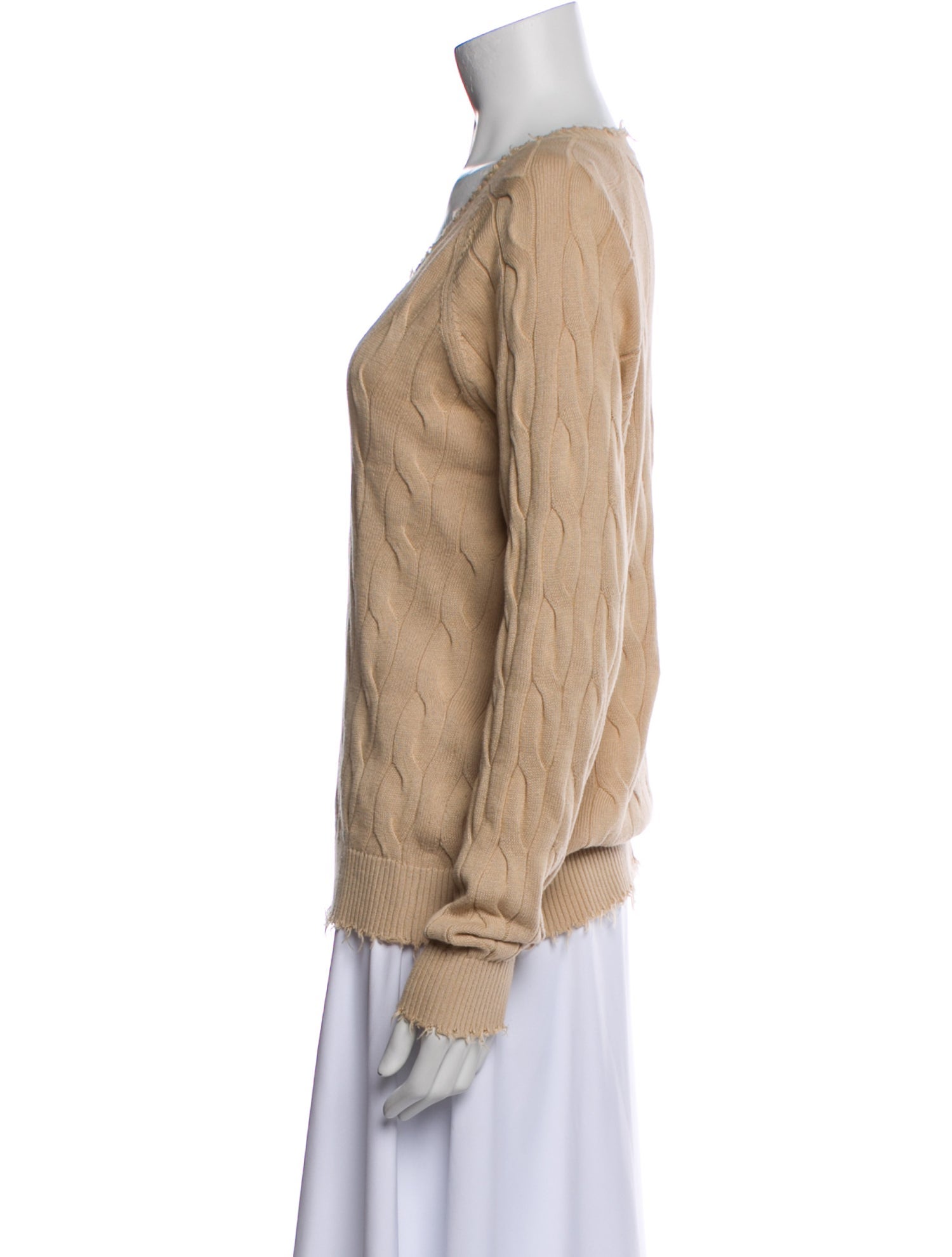 Minnie Rose V-Neck Sweater