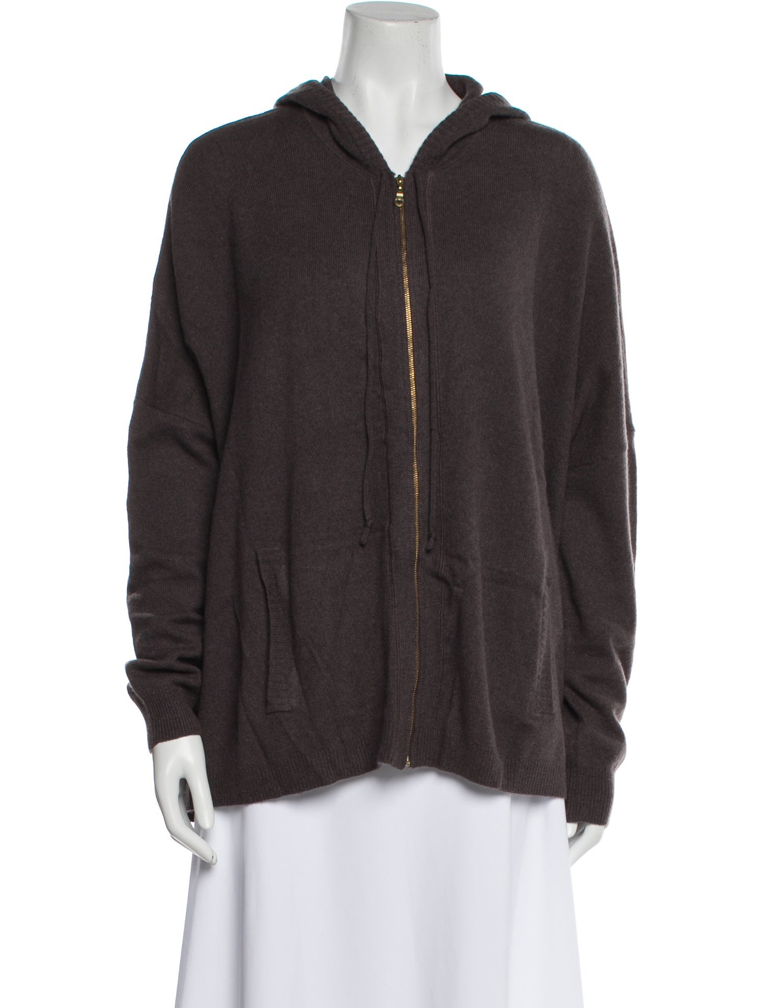 Minnie Rose Cashmere V-Neck Sweater