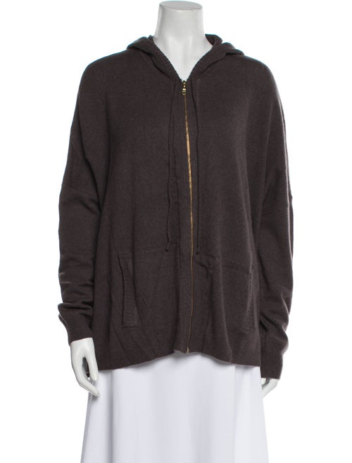 Minnie Rose Cashmere V-Neck Sweater