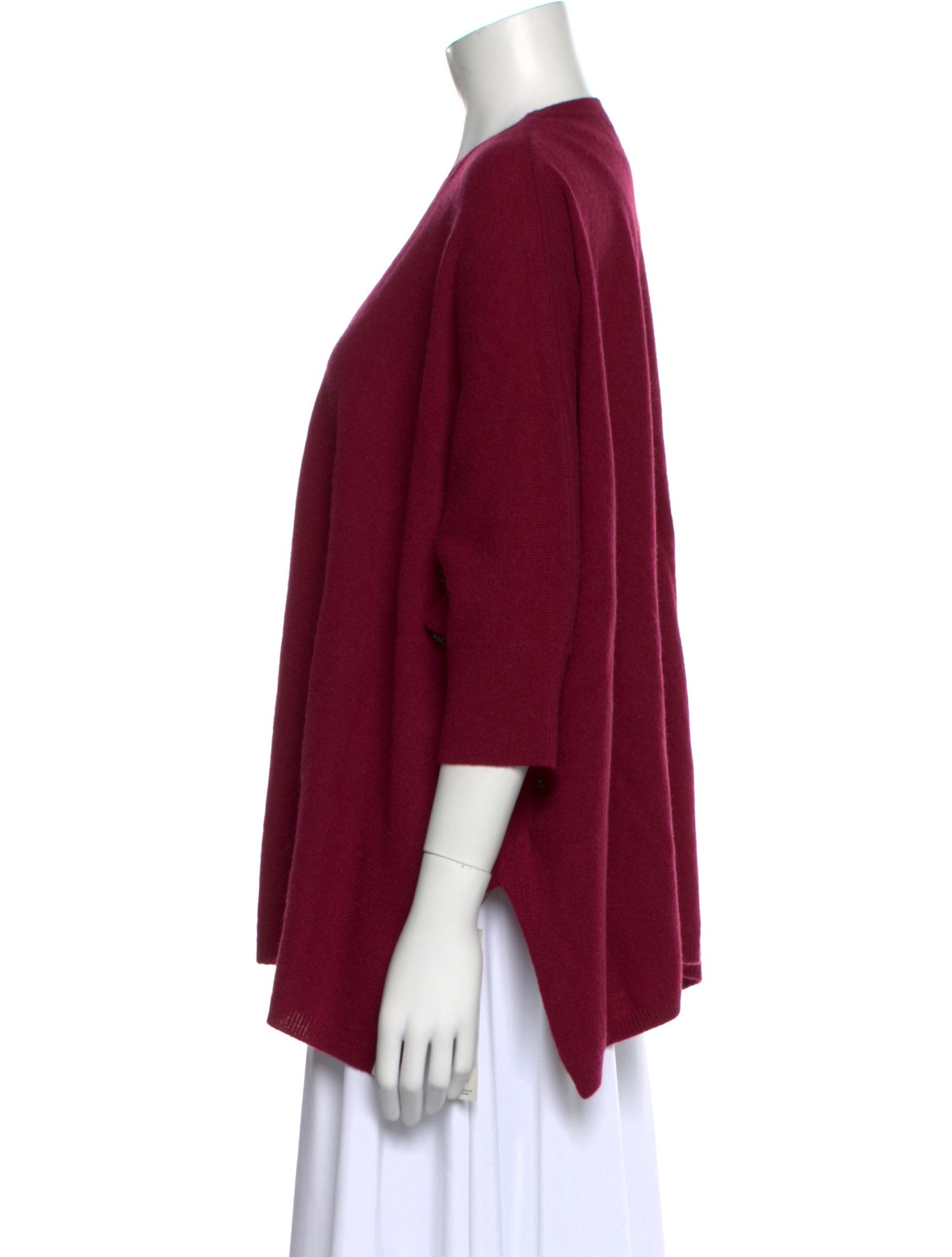 Minnie Rose Cashmere V-Neck Sweater w/ Tags