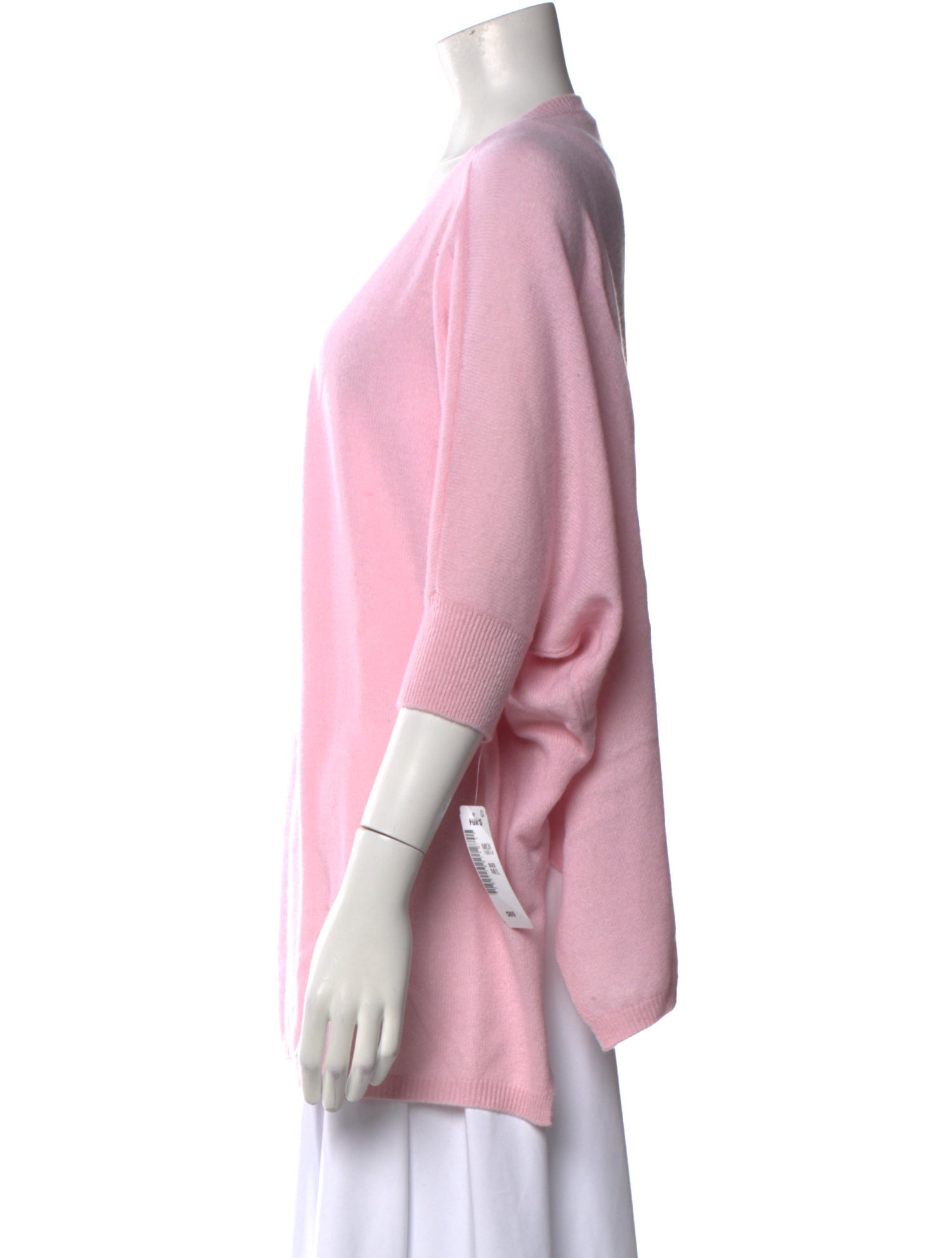 Minnie Rose Cashmere V-Neck Sweater w/ Tags