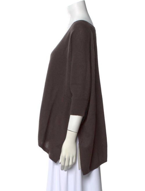 Minnie Rose Cashmere V-Neck Sweater