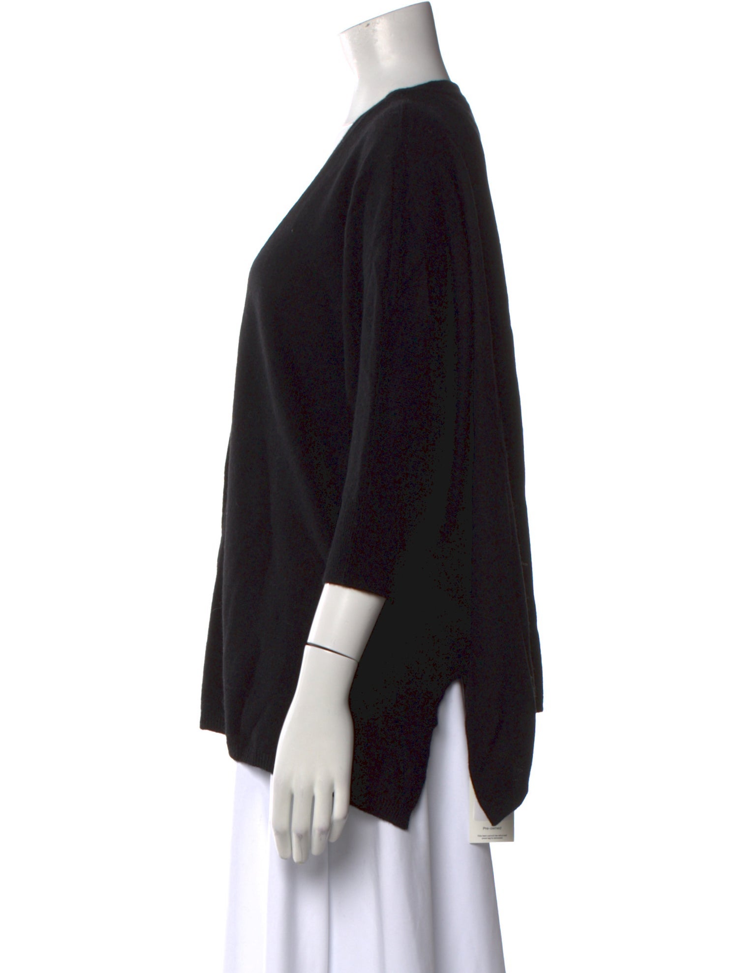 Minnie Rose Cashmere V-Neck Sweater w/ Tags