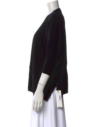 Minnie Rose Cashmere V-Neck Sweater