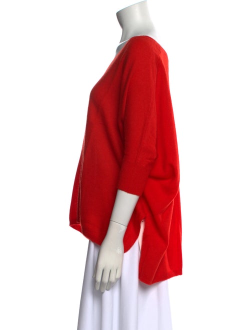 Minnie Rose Cashmere V-Neck Sweater