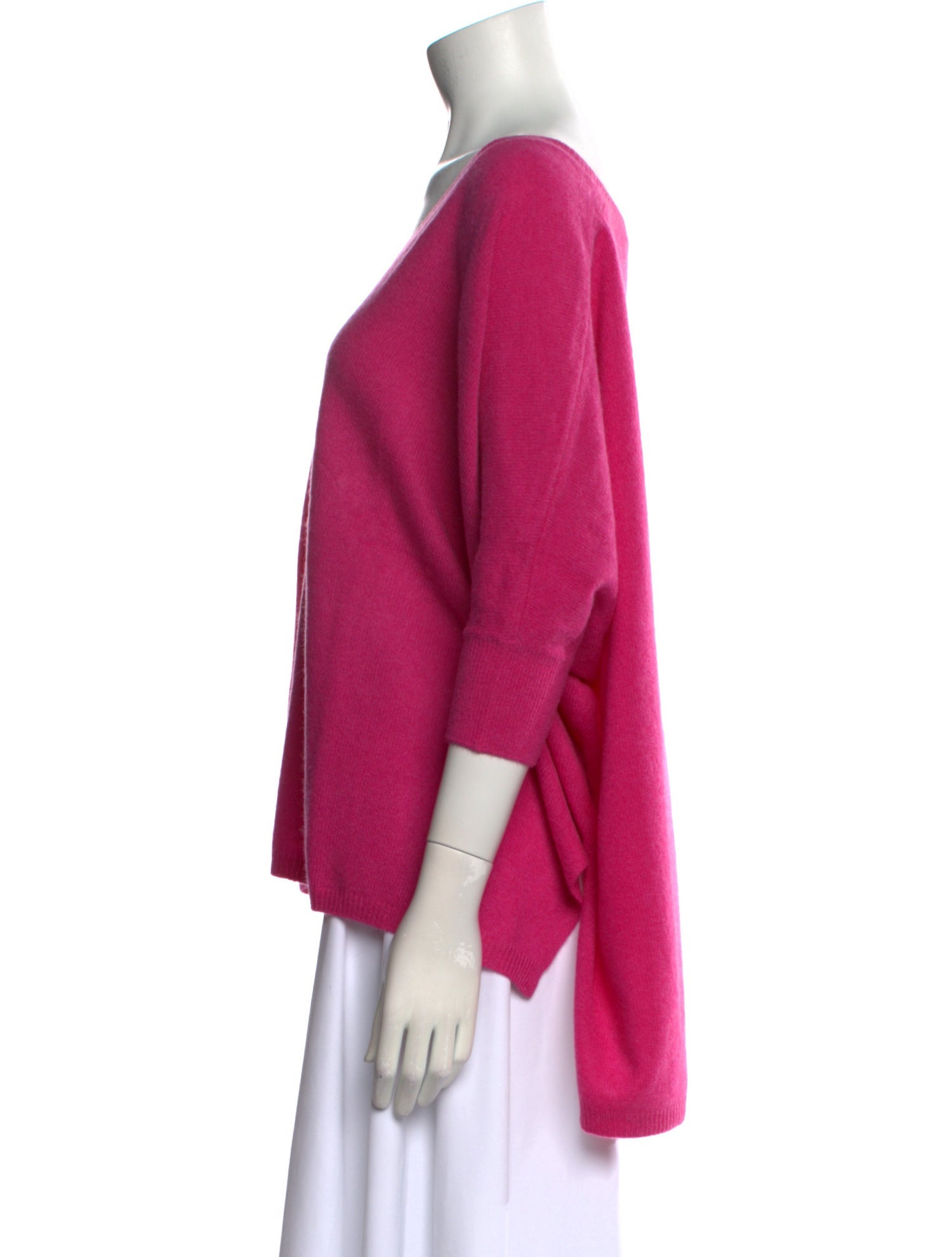 Minnie Rose Cashmere V-Neck Sweater w/ Tags