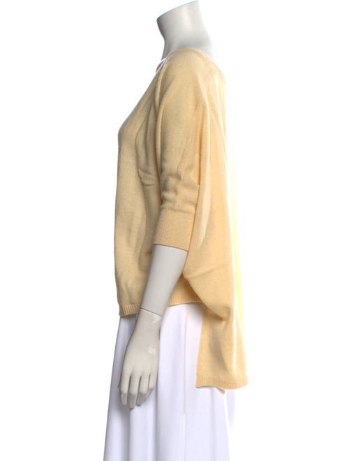 Minnie Rose Cashmere V-Neck Sweater