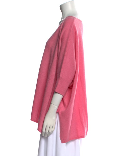 Minnie Rose Cashmere V-Neck Sweater