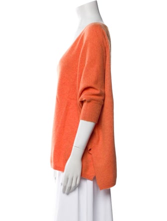 Minnie Rose Cashmere V-Neck Sweater