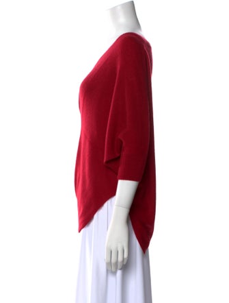 Minnie Rose Cashmere V-Neck Sweater