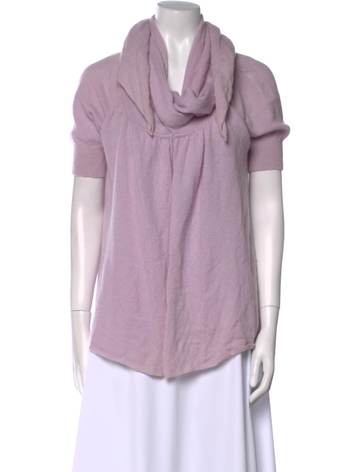 Minnie Rose Cashmere Cowl Neck Sweater