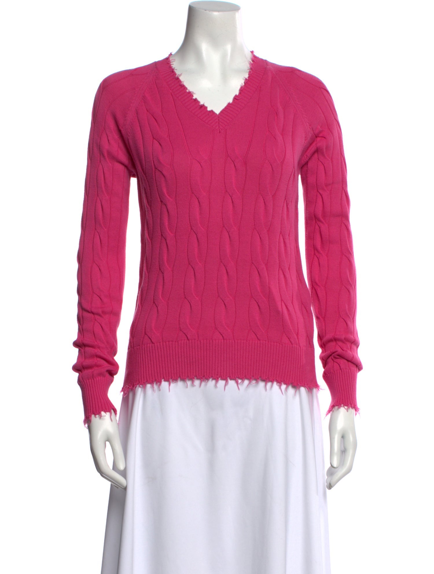 Minnie Rose V-Neck Sweater