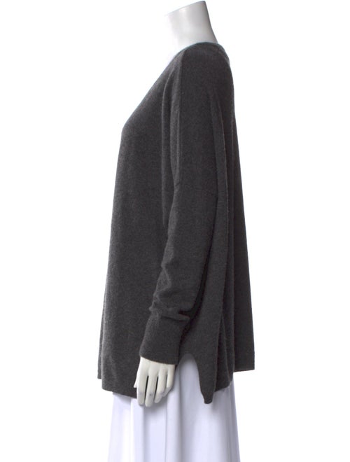 Minnie Rose Cashmere V-Neck Sweater