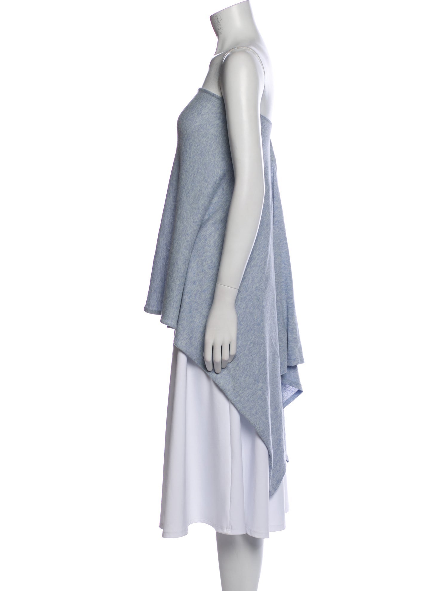 Minnie Rose One-Shoulder Sweater