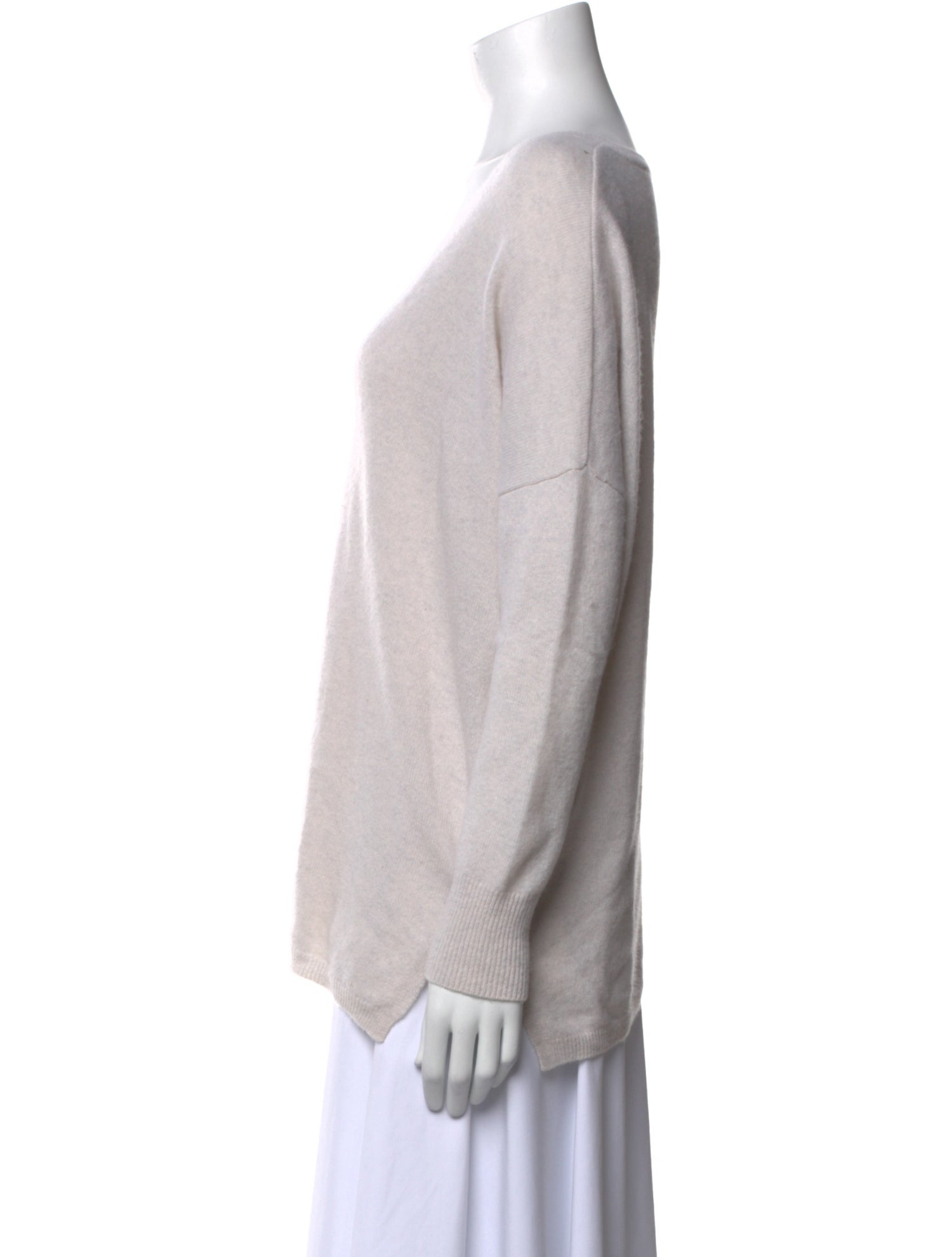 Minnie Rose Cashmere V-Neck Sweater