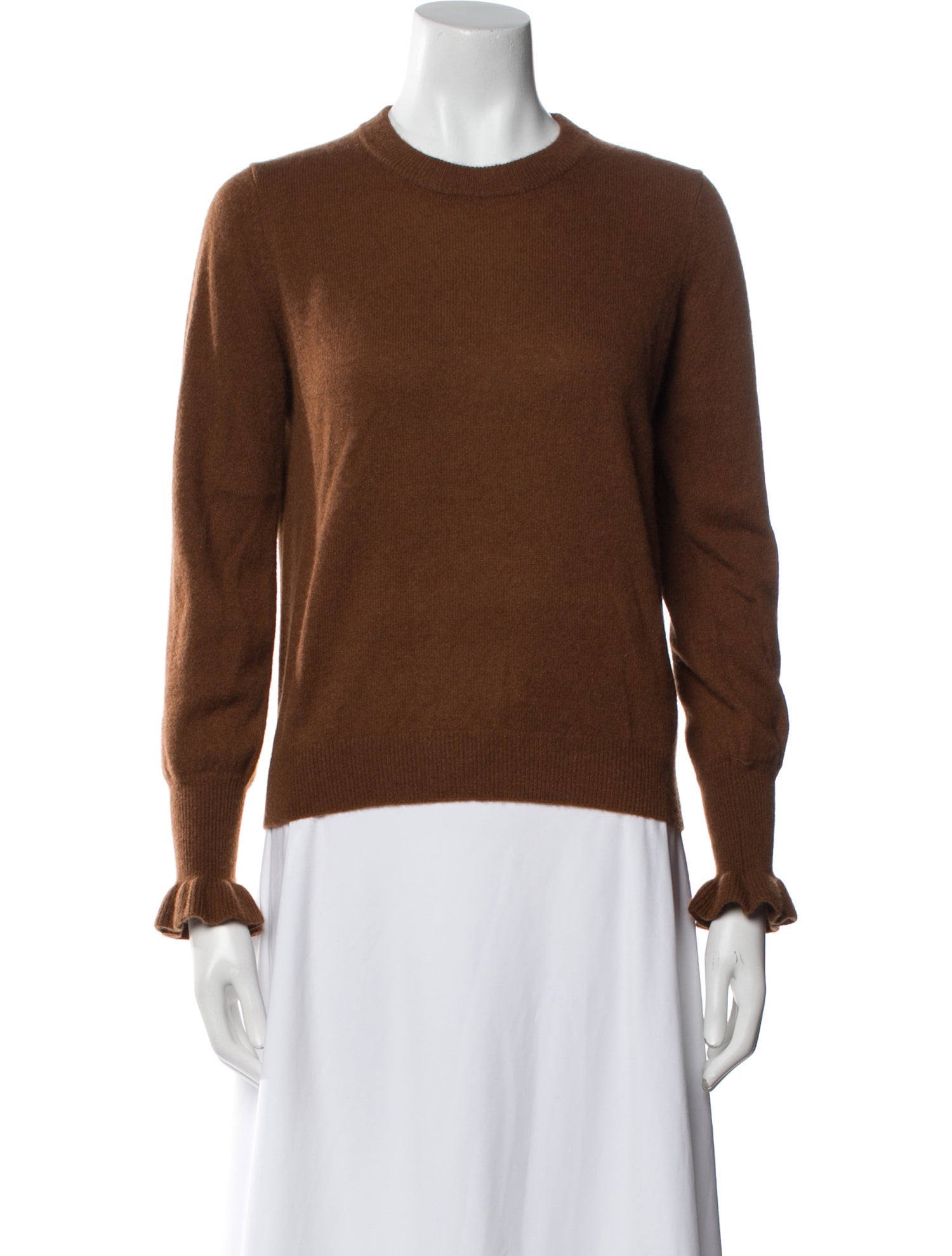 Minnie Rose Cashmere Crew Neck Sweater