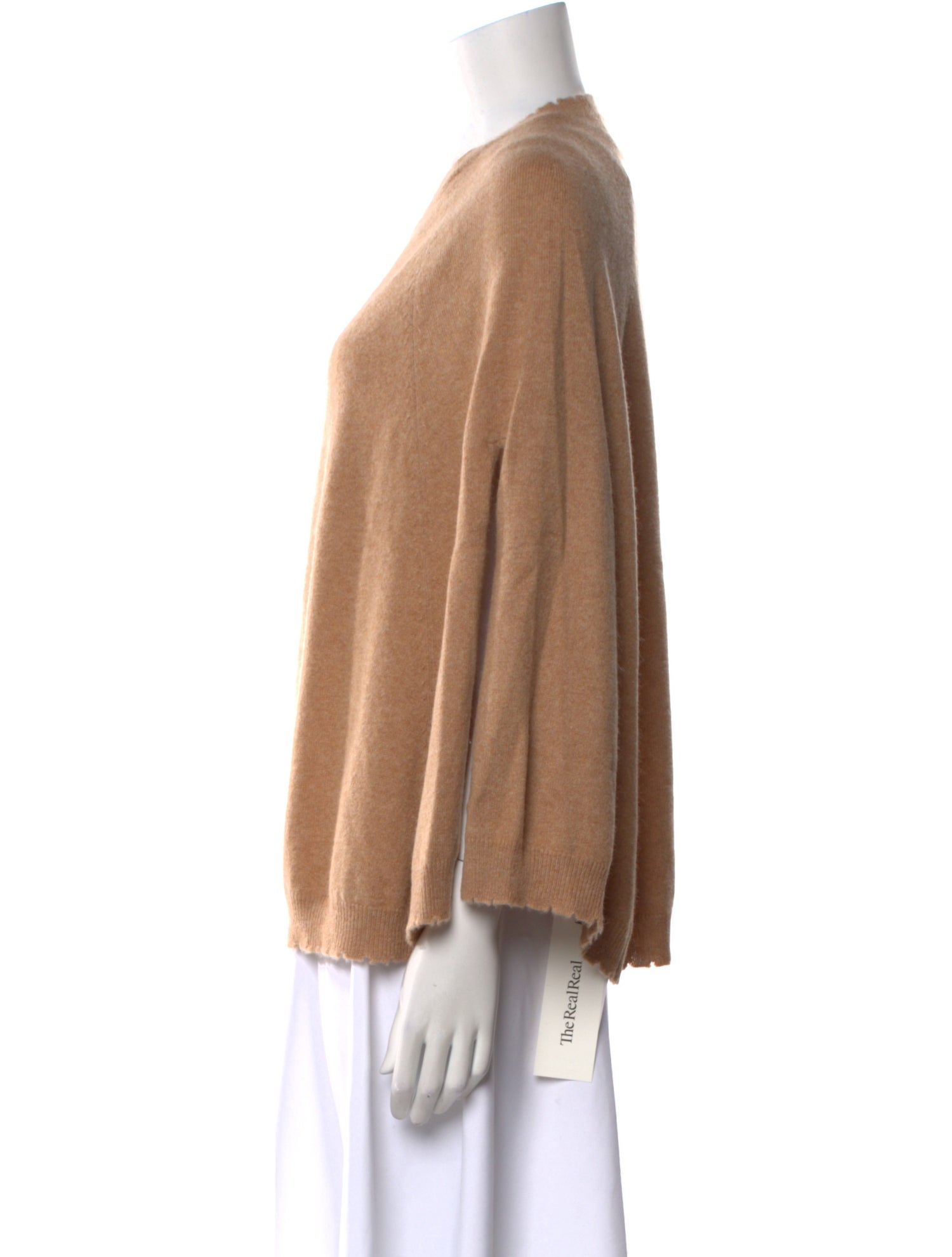 Minnie Rose Cashmere Scoop Neck Sweater