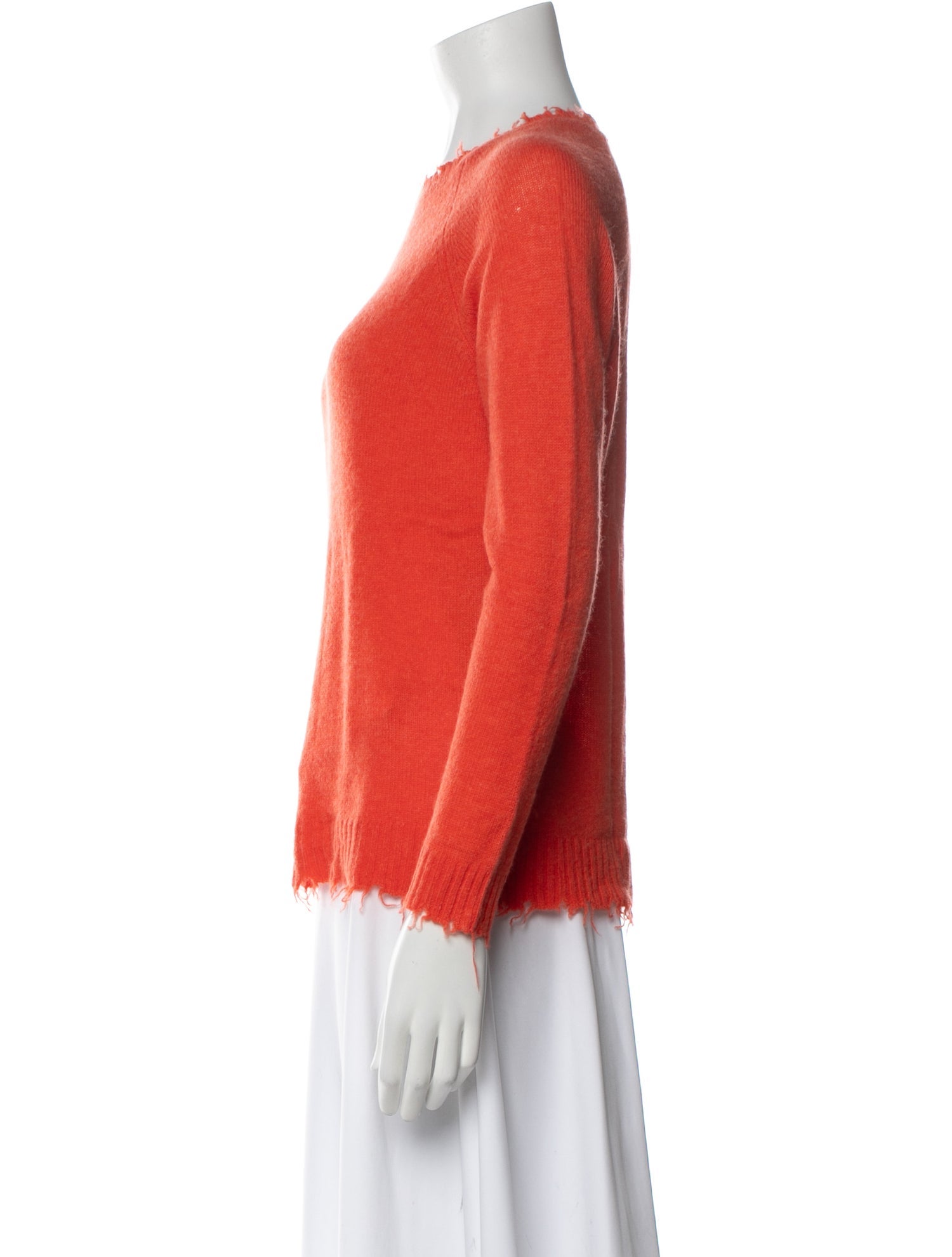 Minnie Rose Cashmere Crew Neck Sweater