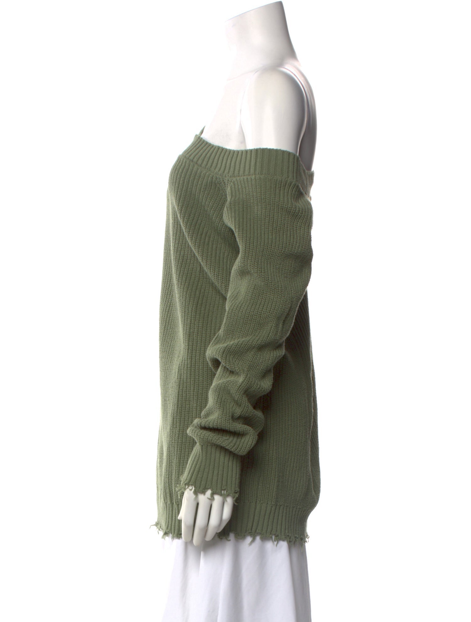 Minnie Rose Off-The-Shoulder Sweater