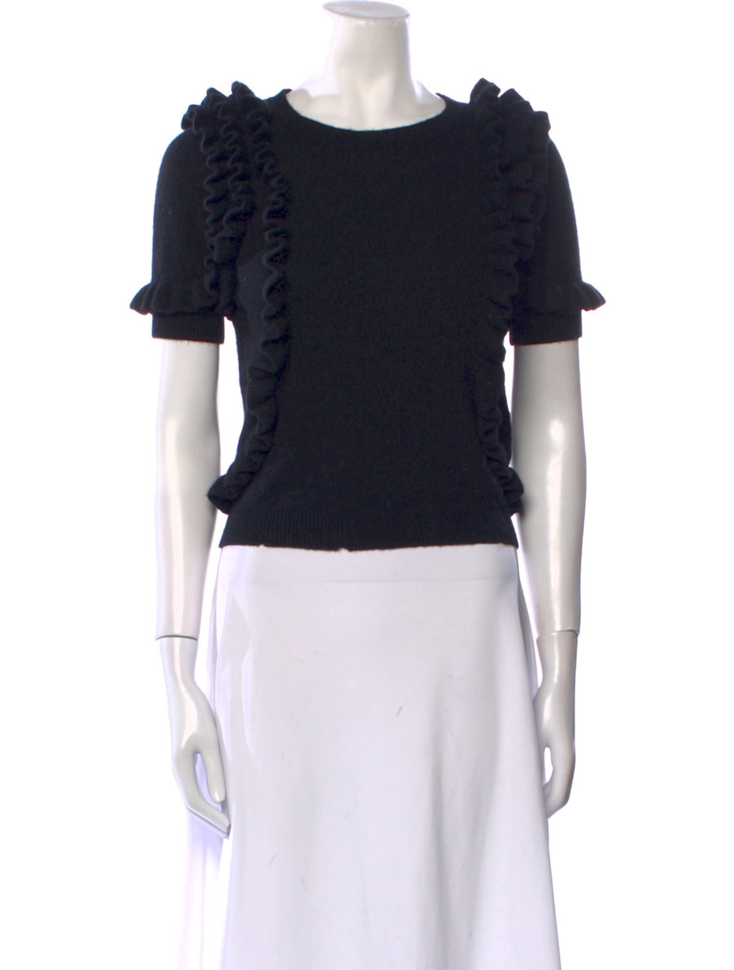 Minnie Rose Cashmere Scoop Neck Sweater