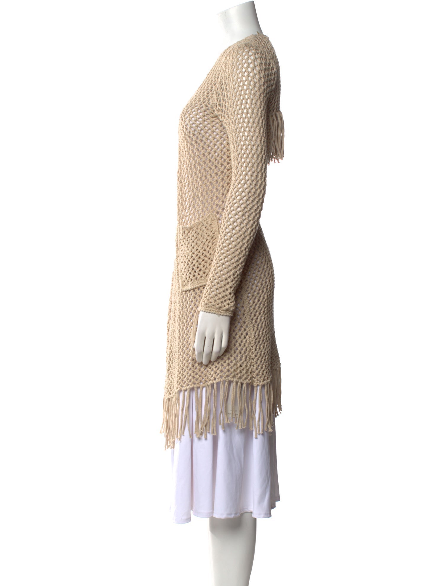 Minnie Rose Open Front Sweater