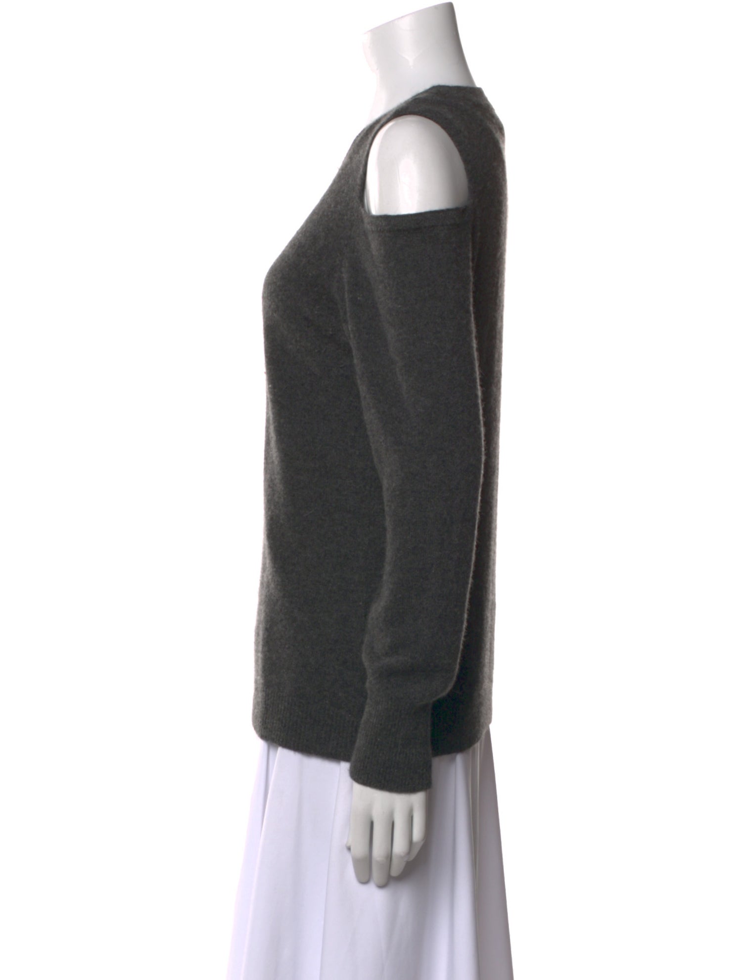 Minnie Rose Cashmere Crew Neck Sweater