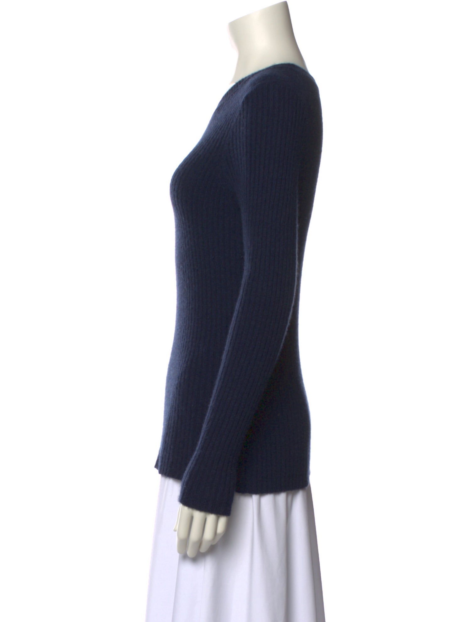 Minnie Rose Scoop Neck Sweater