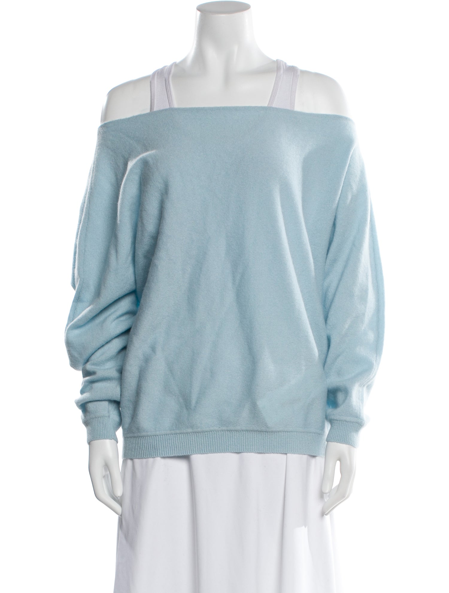 Minnie Rose Cashmere Off-The-Shoulder Sweater w/ Tags