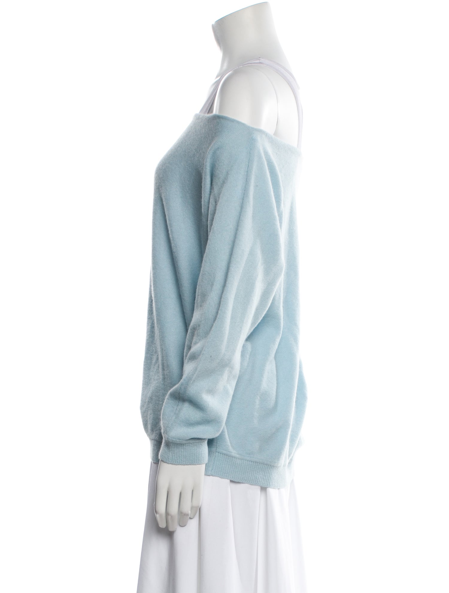 Minnie Rose Cashmere Off-The-Shoulder Sweater w/ Tags