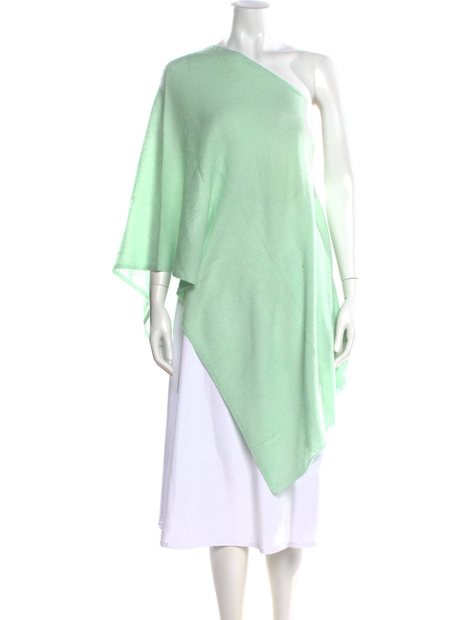 Minnie Rose Cashmere One-Shoulder Sweater w/ Tags