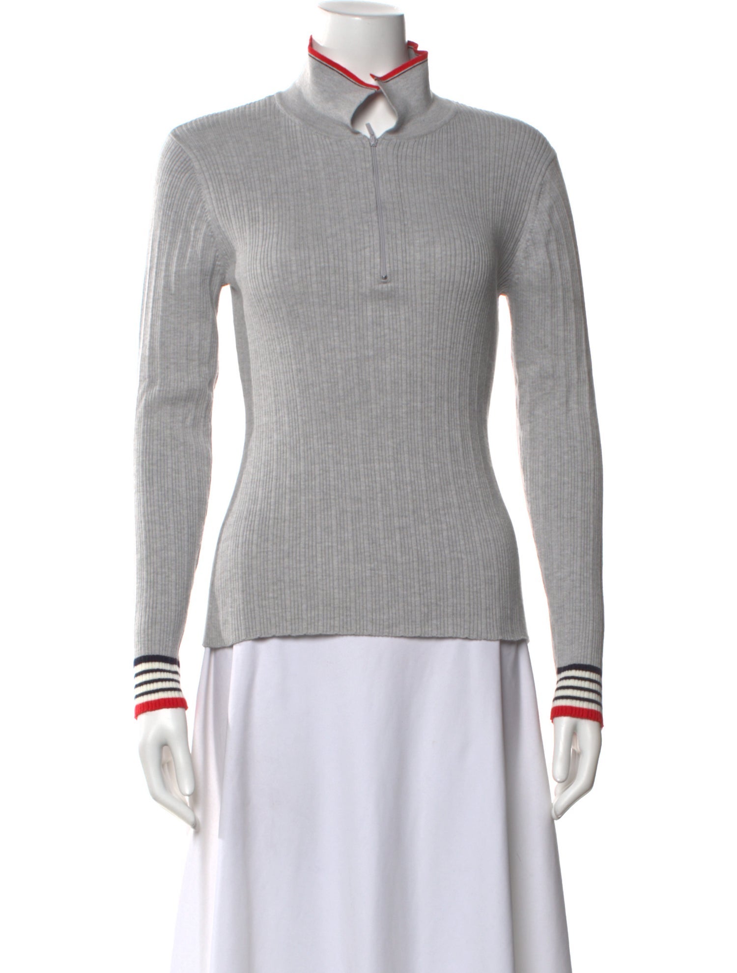Minnie Rose Mock Neck Sweater