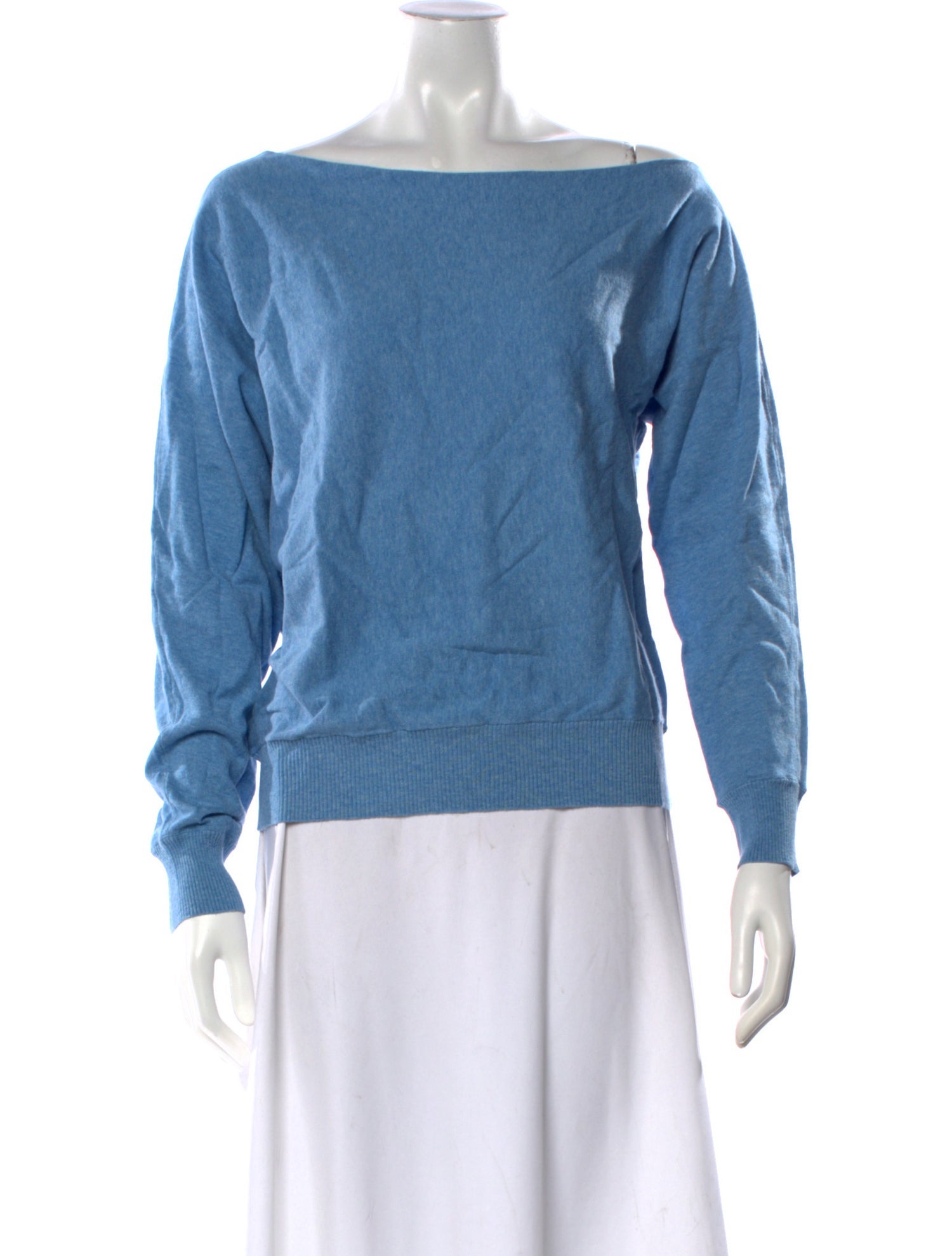 Minnie Rose Bateau Neckline Sweater w/ Tags
