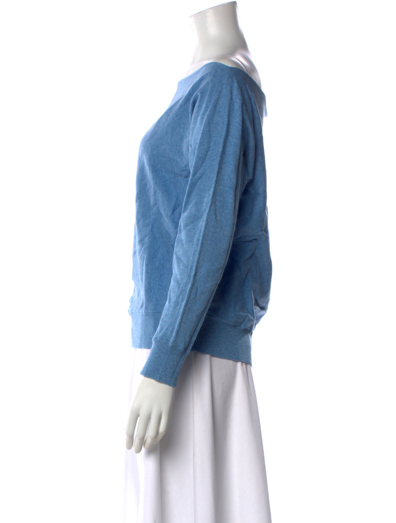 Minnie Rose Bateau Neckline Sweater w/ Tags