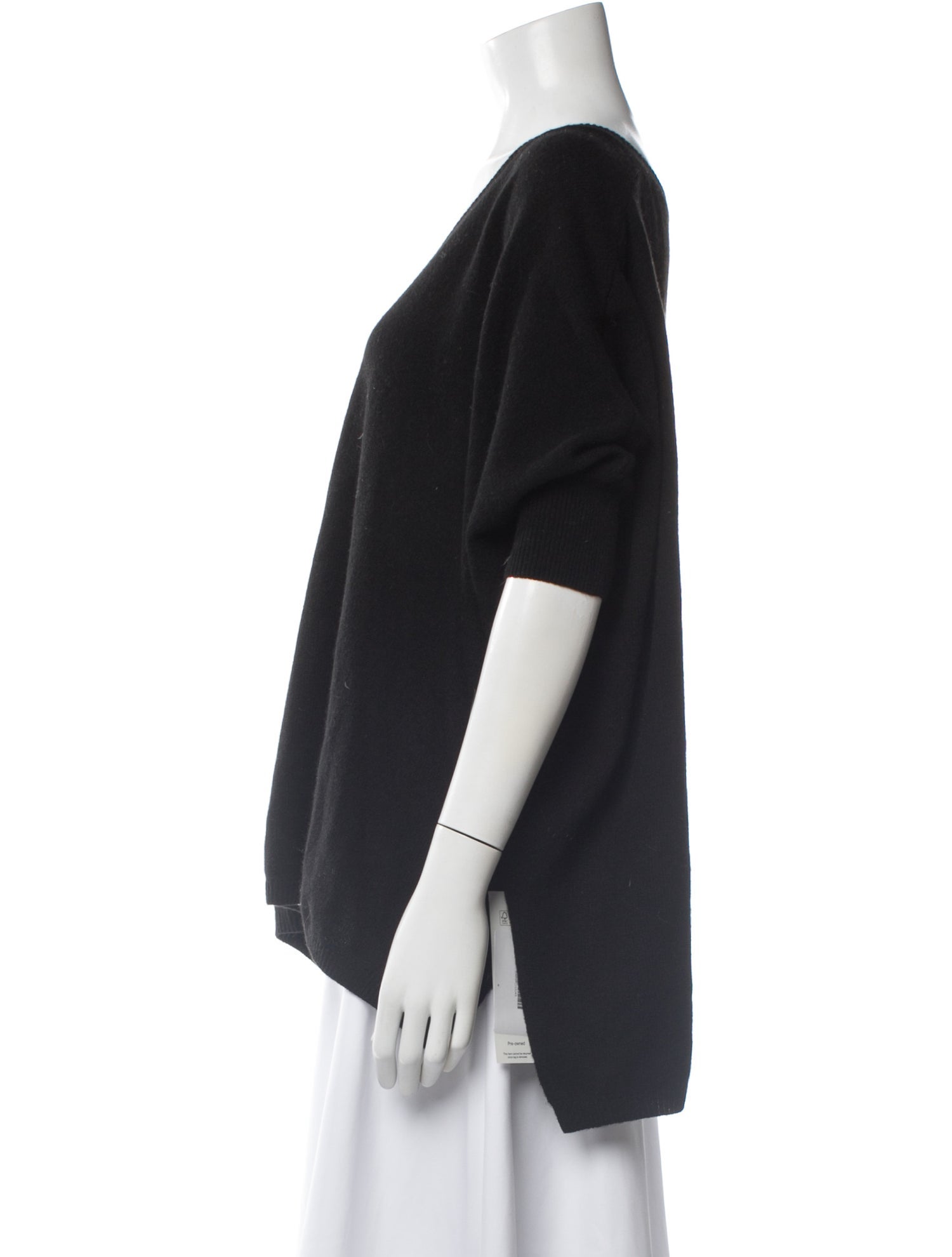 Minnie Rose Cashmere V-Neck Sweater